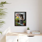 Framed 16x20 Espresso context
