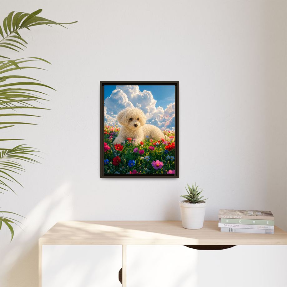 Framed 16x20 Espresso context