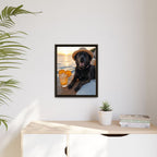 Framed 16x20 Espresso context