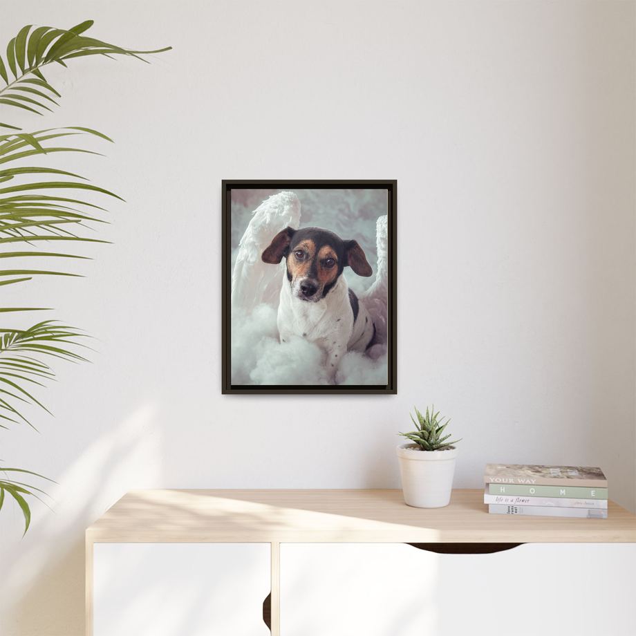 Framed 16x20 Espresso context