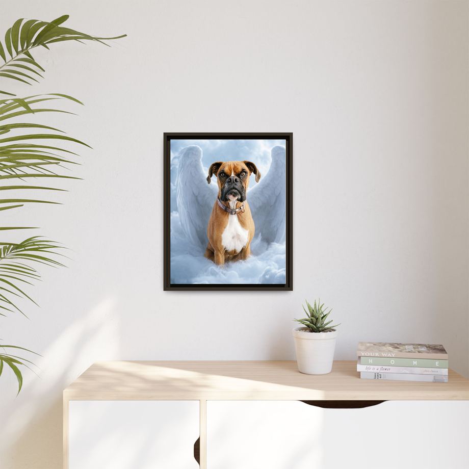Framed 16x20 Espresso context