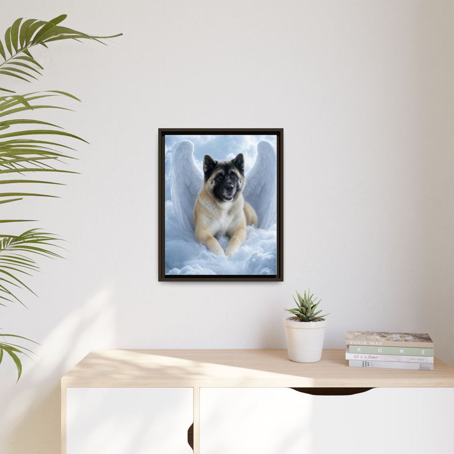 Framed 16x20 Espresso context