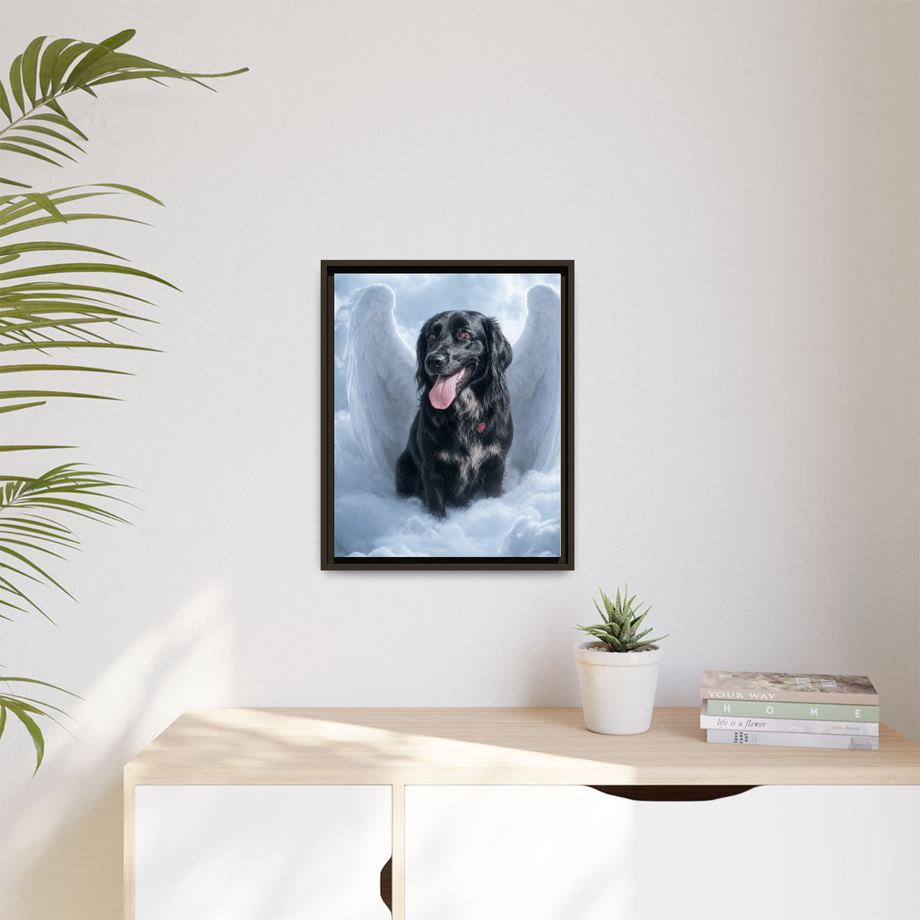 Framed 16x20 Espresso context