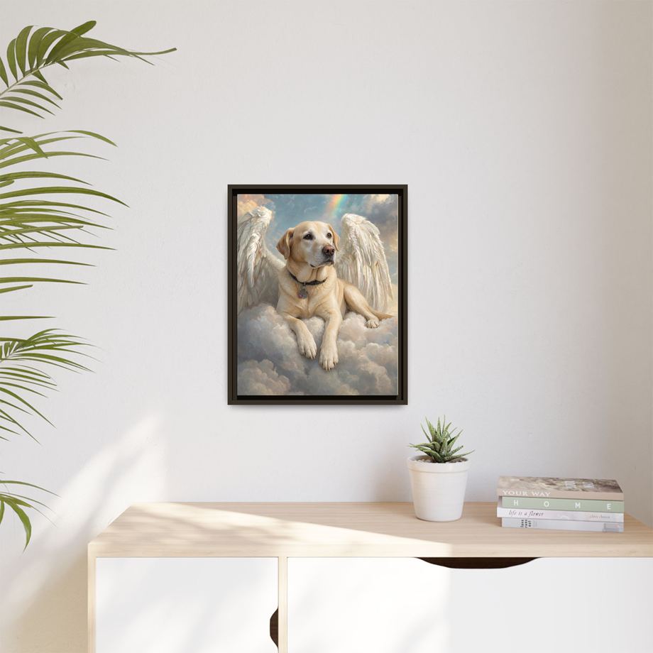 Framed 16x20 Espresso context