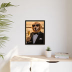 Framed 16x20 Espresso context