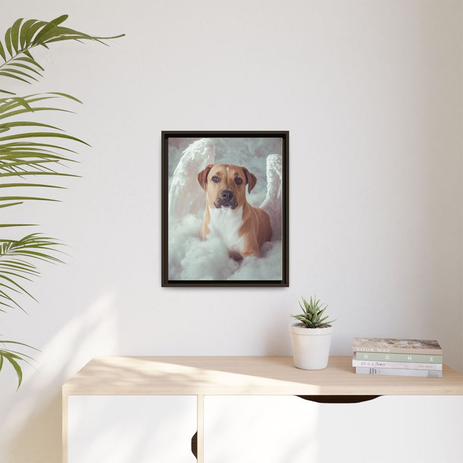 Framed 16x20 Espresso context