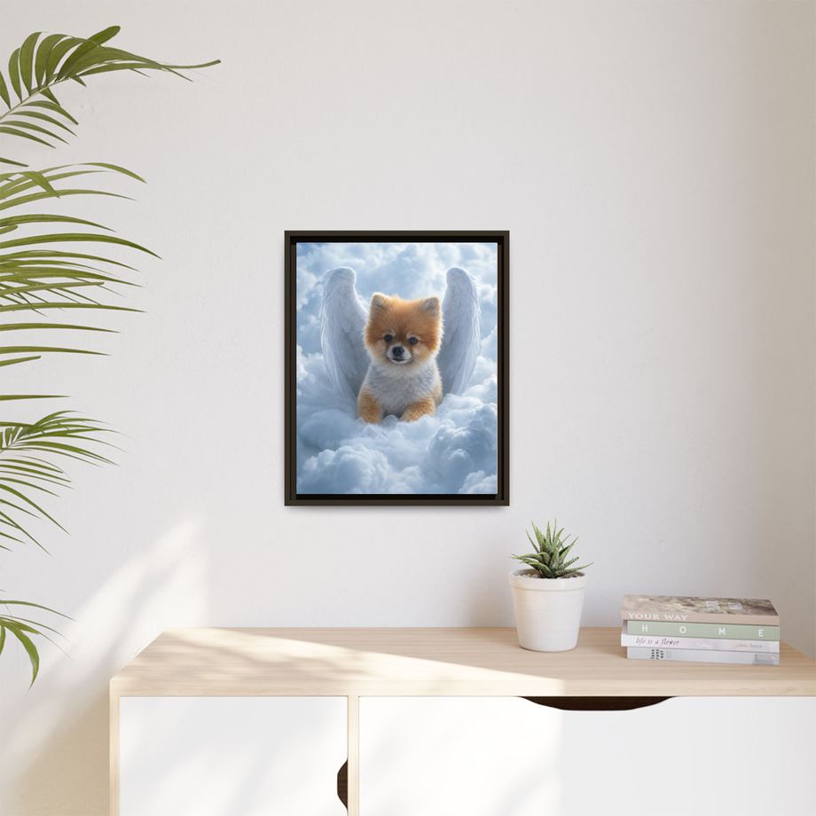 Framed 16x20 Espresso context