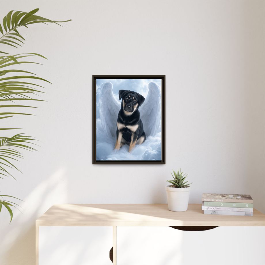 Framed 16x20 Espresso context