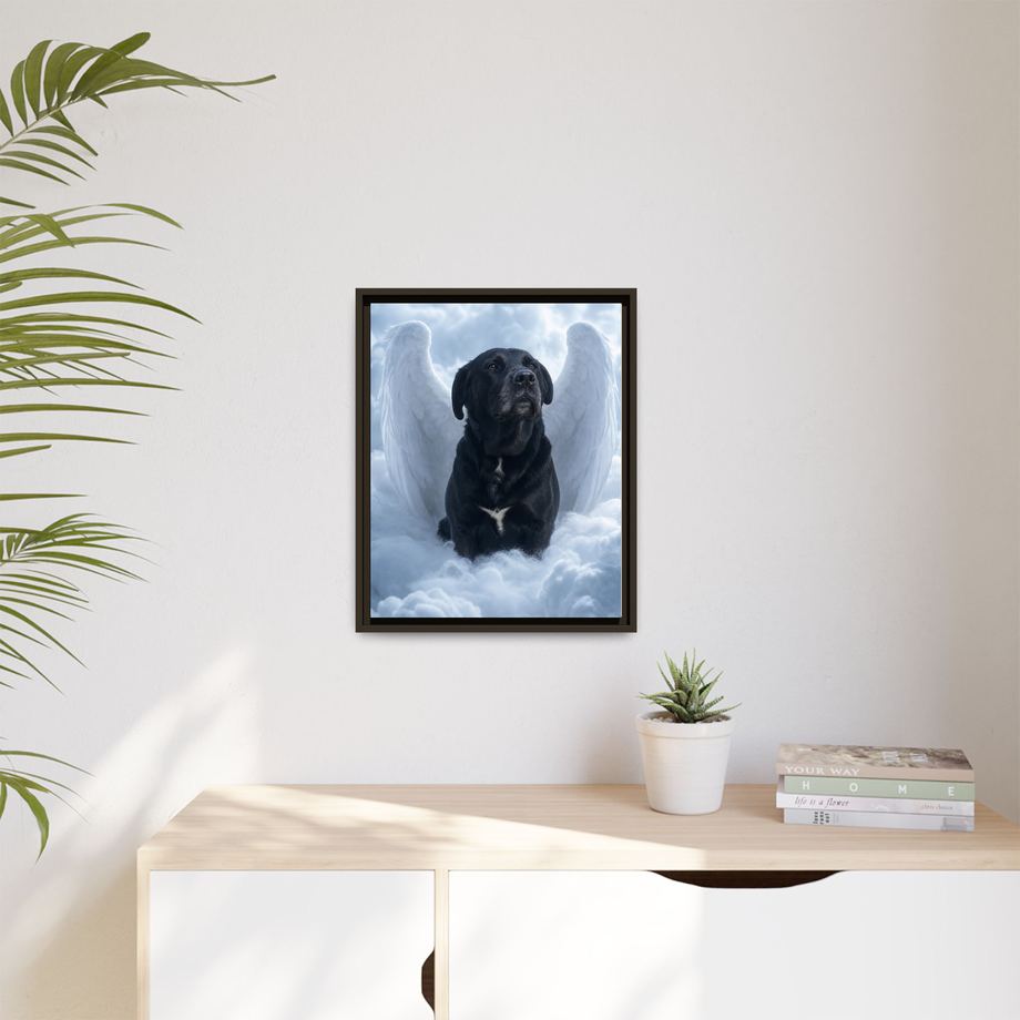 Framed 16x20 Espresso context