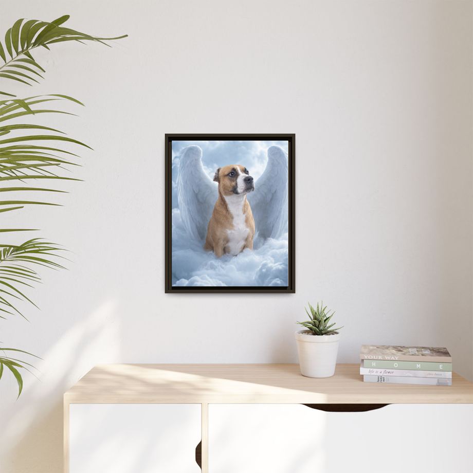 Framed 16x20 Espresso context