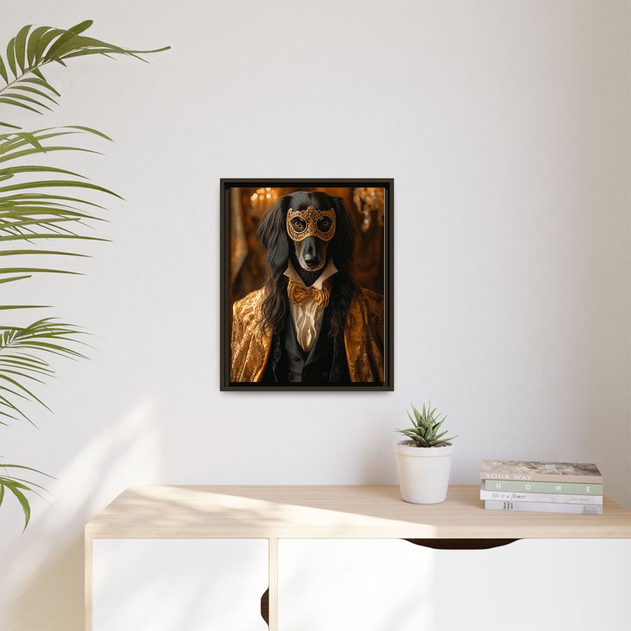 Framed 16x20 Espresso context