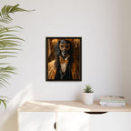 Framed 16x20 Espresso context