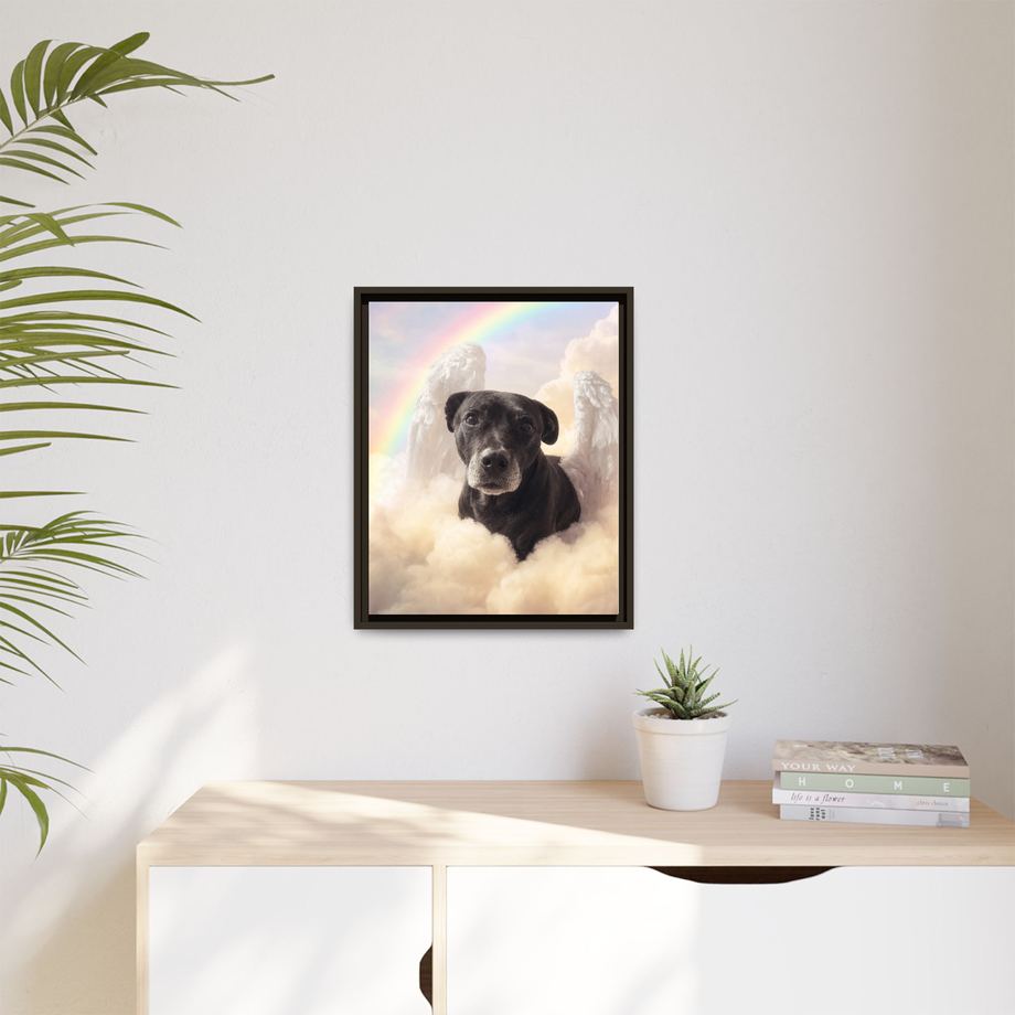 Framed 16x20 Espresso context