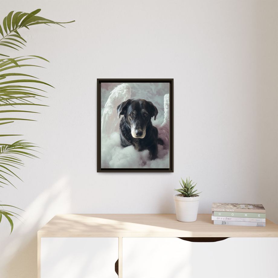 Framed 16x20 Espresso context