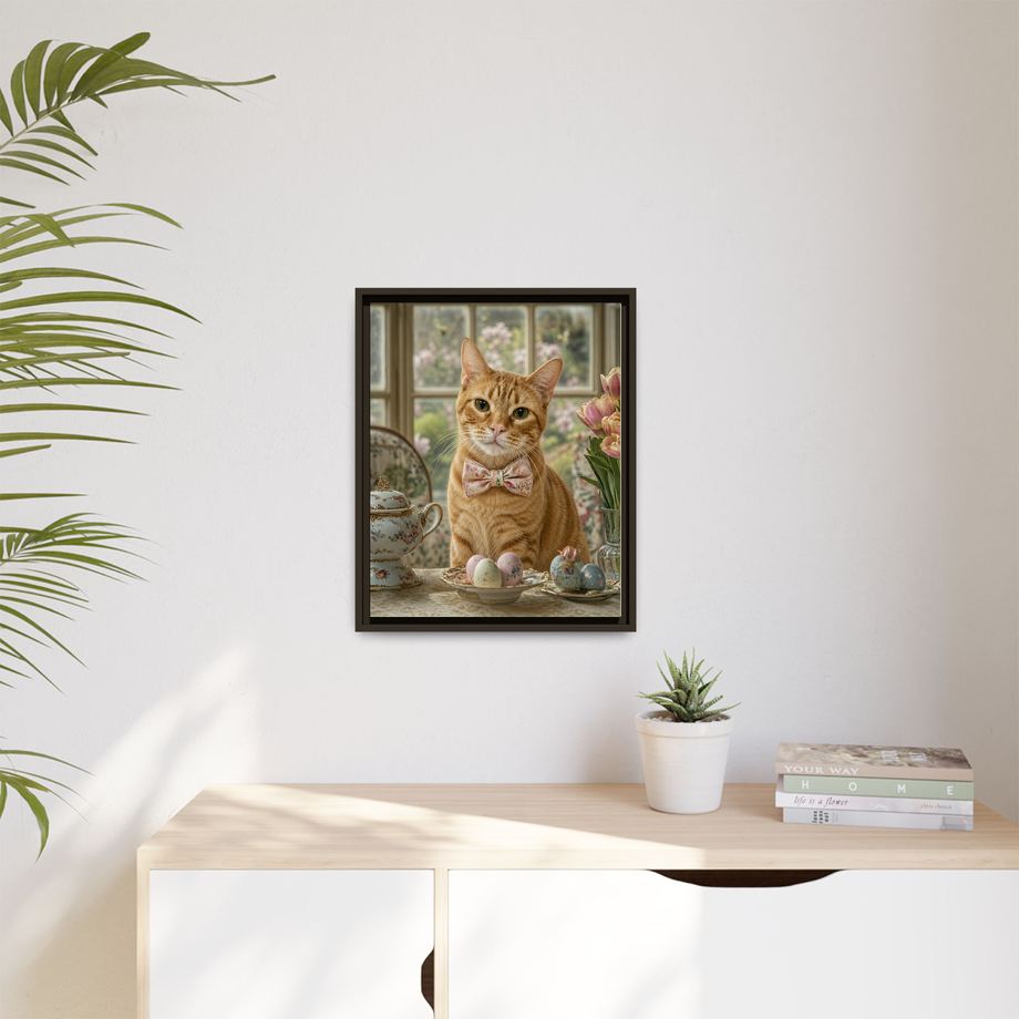 Framed 16x20 Espresso context