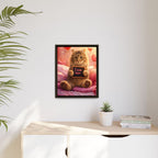 Framed 16x20 Espresso context