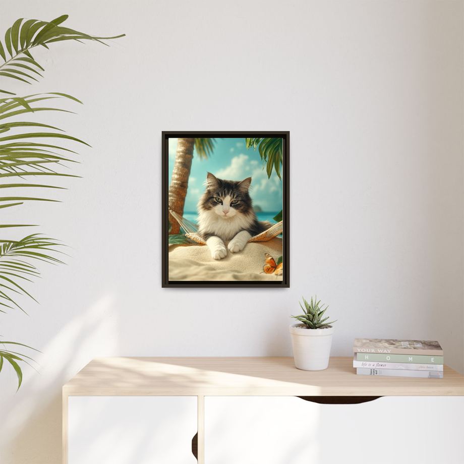 Framed 16x20 Espresso context