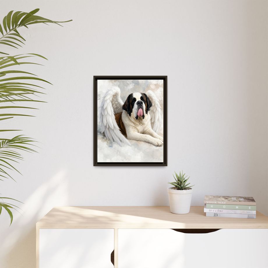 Framed 16x20 Espresso context