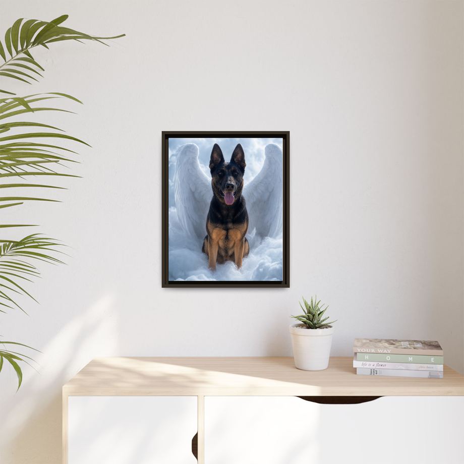 Framed 16x20 Espresso context