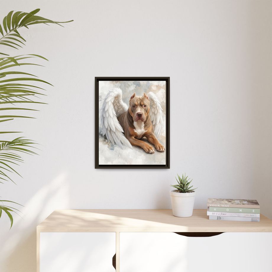 Framed 16x20 Espresso context