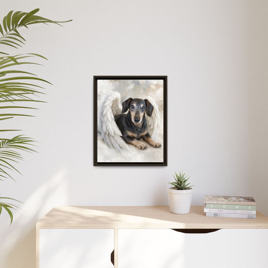 Framed 16x20 Espresso context