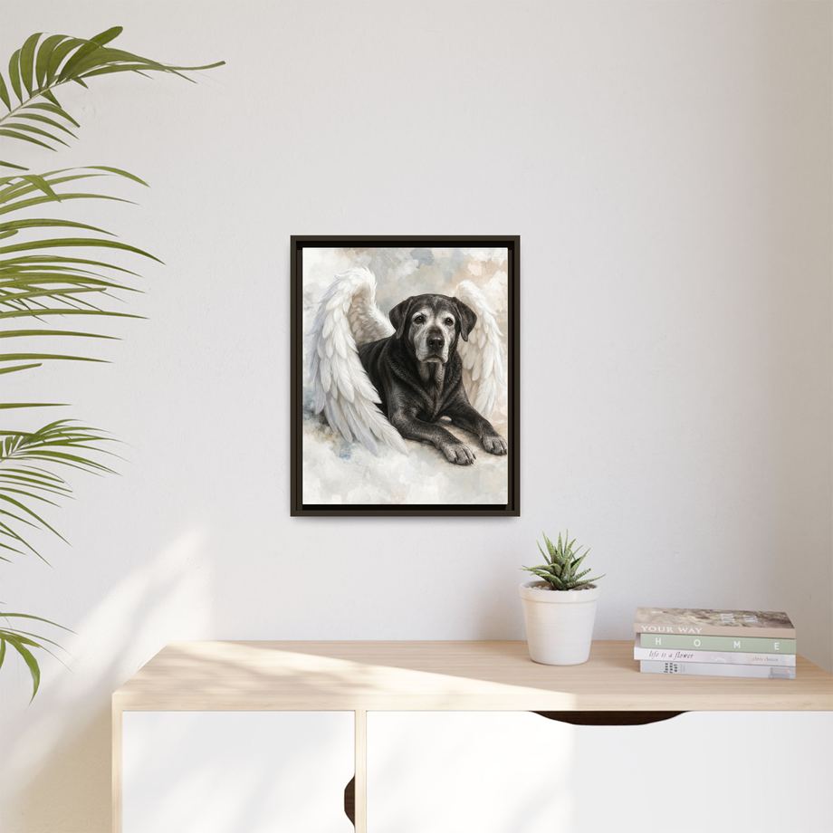 Framed 16x20 Espresso context