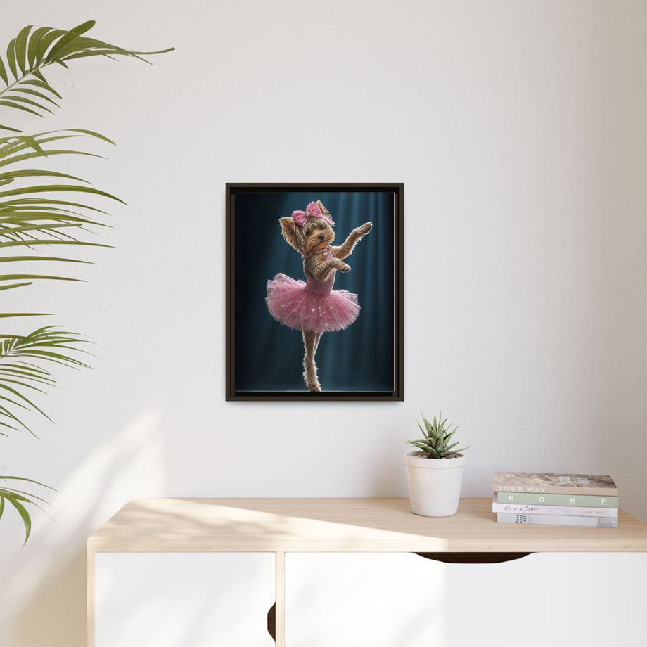 Framed 16x20 Espresso context