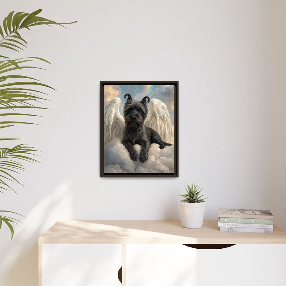 Framed 16x20 Espresso context