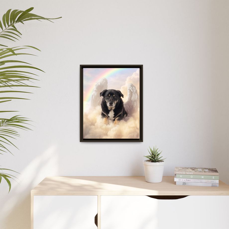 Framed 16x20 Espresso context