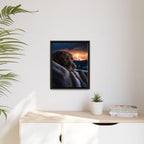 Framed 16x20 Espresso context