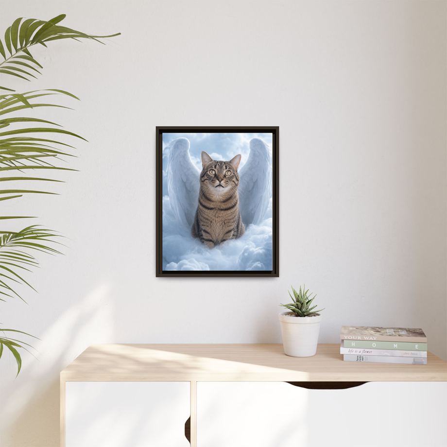 Framed 16x20 Espresso context