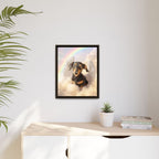 Framed 16x20 Espresso context