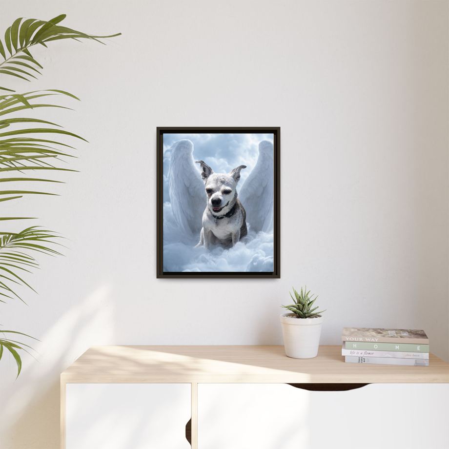 Framed 16x20 Espresso context