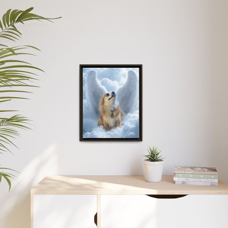Framed 16x20 Espresso context
