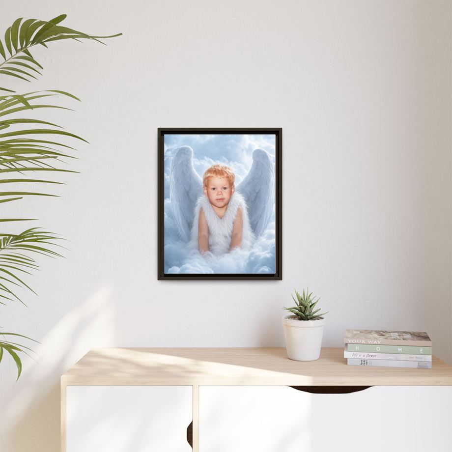 Framed 16x20 Espresso context