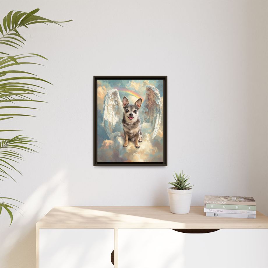 Framed 16x20 Espresso context
