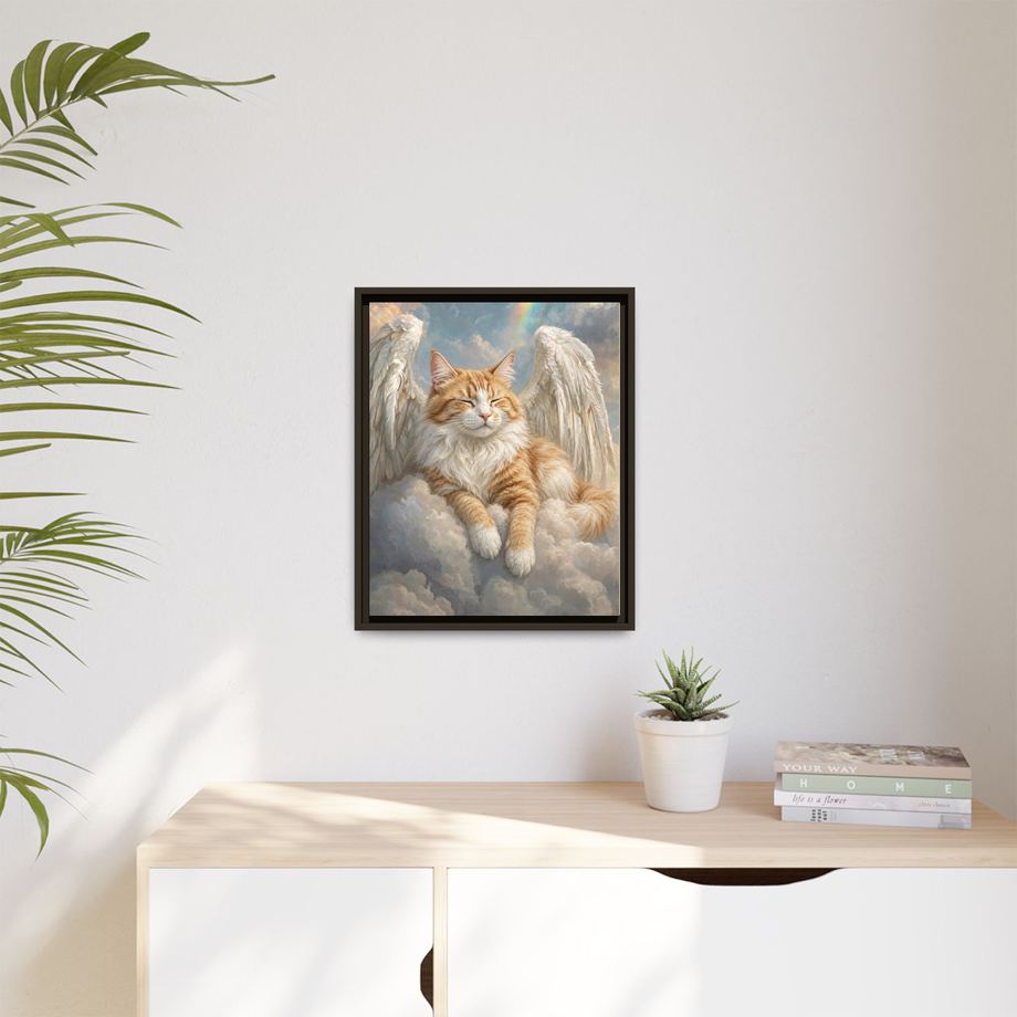 Framed 16x20 Espresso context