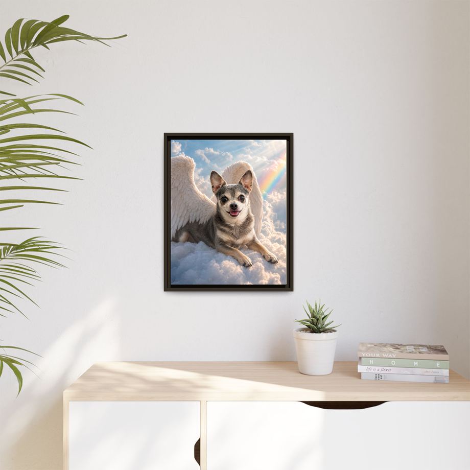 Framed 16x20 Espresso context