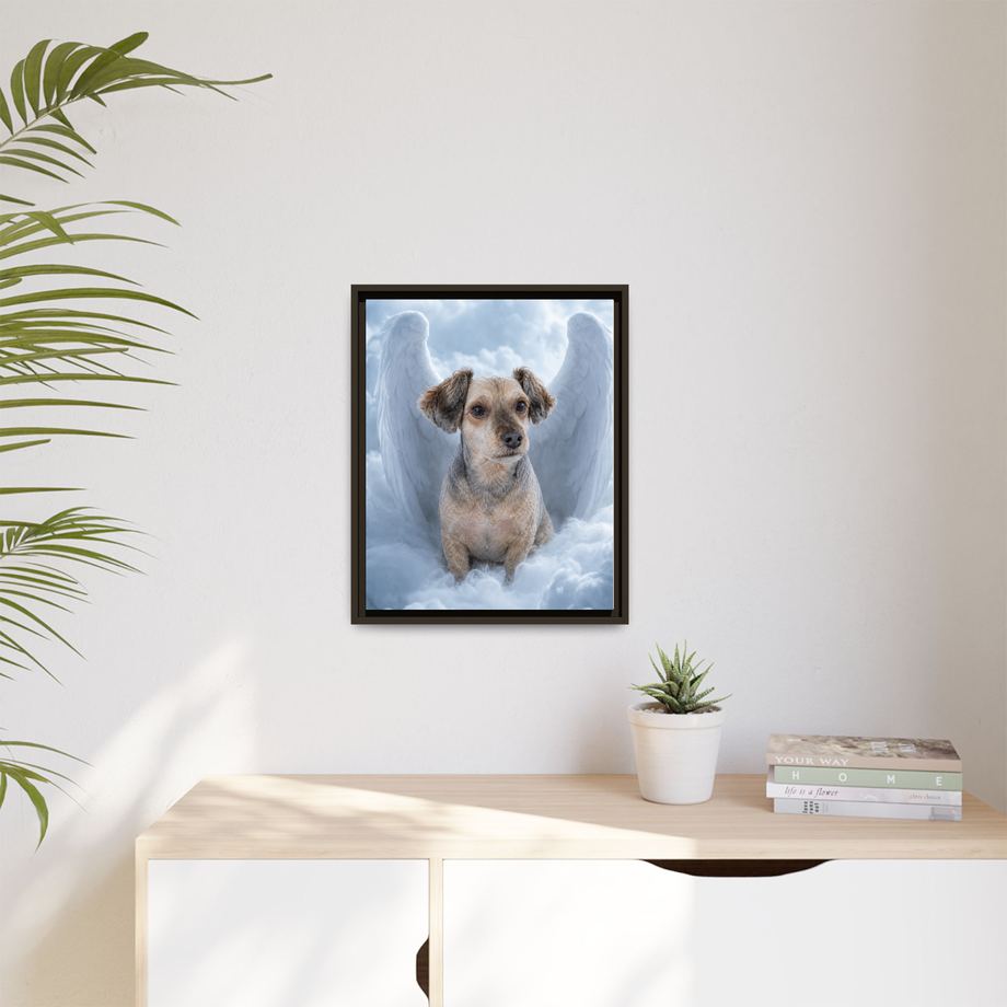 Framed 16x20 Espresso context