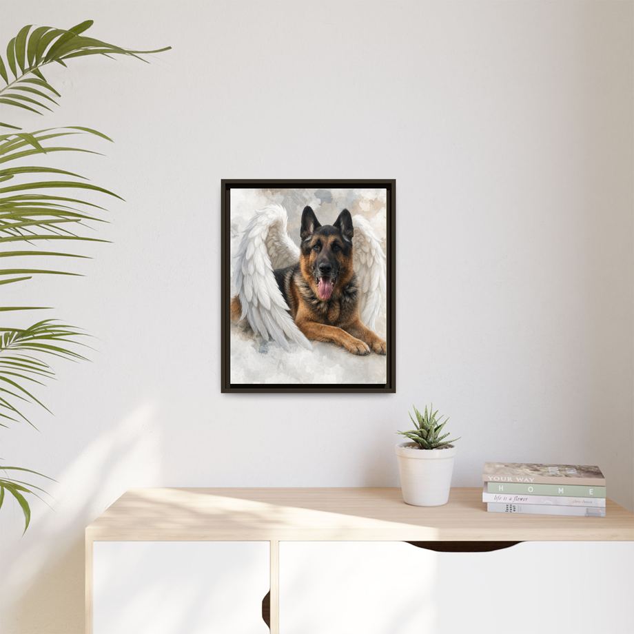 Framed 16x20 Espresso context