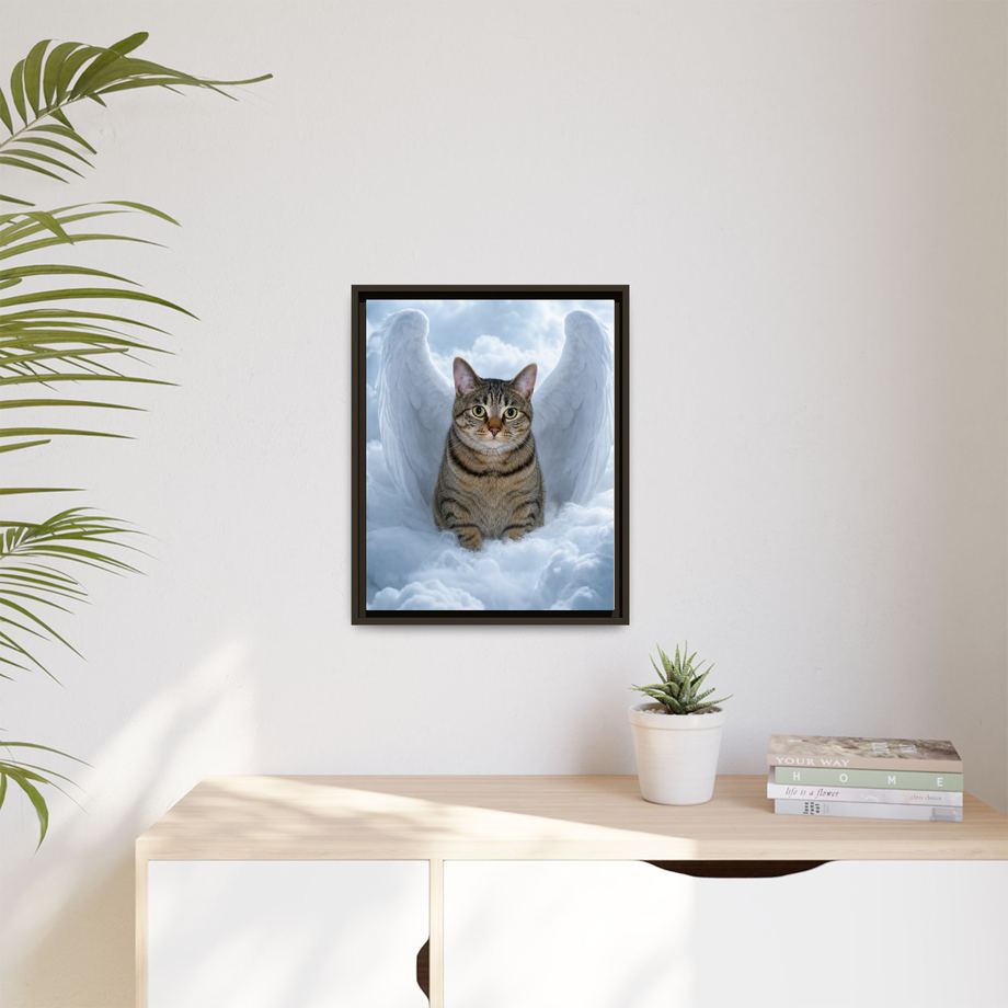 Framed 16x20 Espresso context