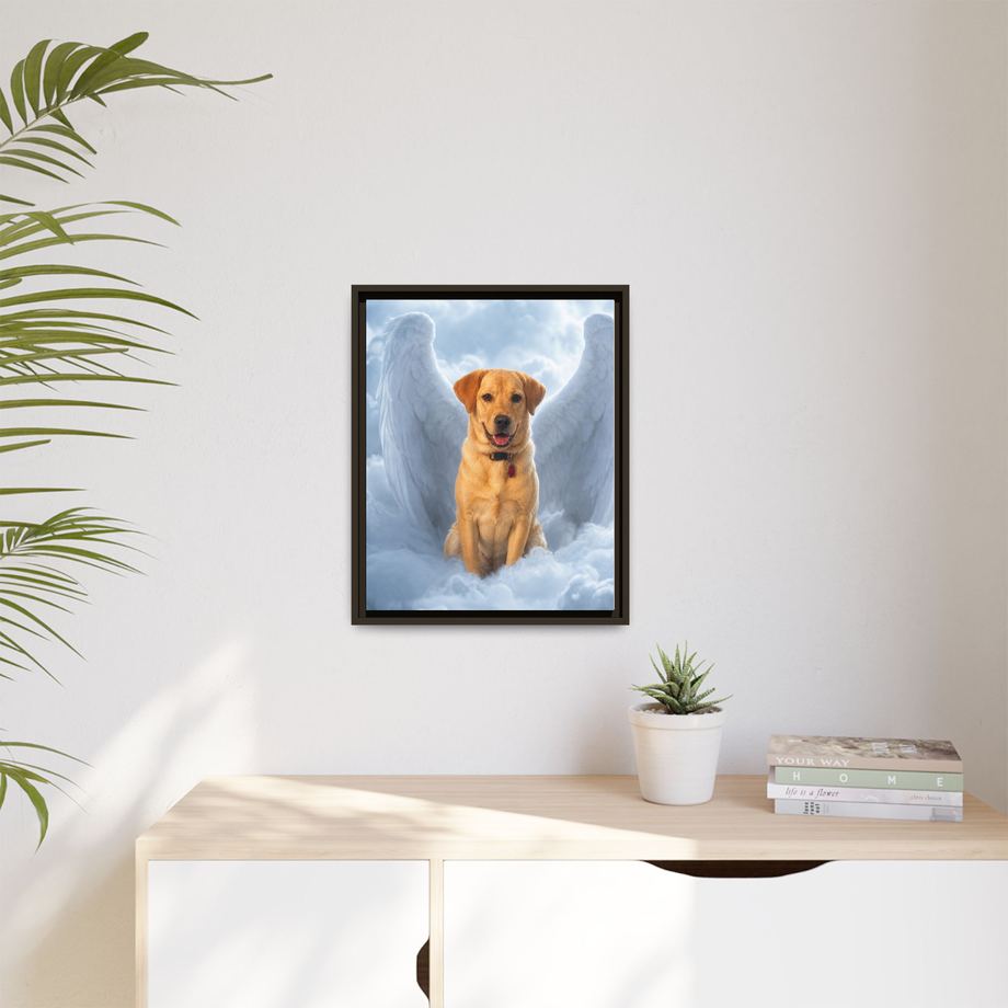 Framed 16x20 Espresso context