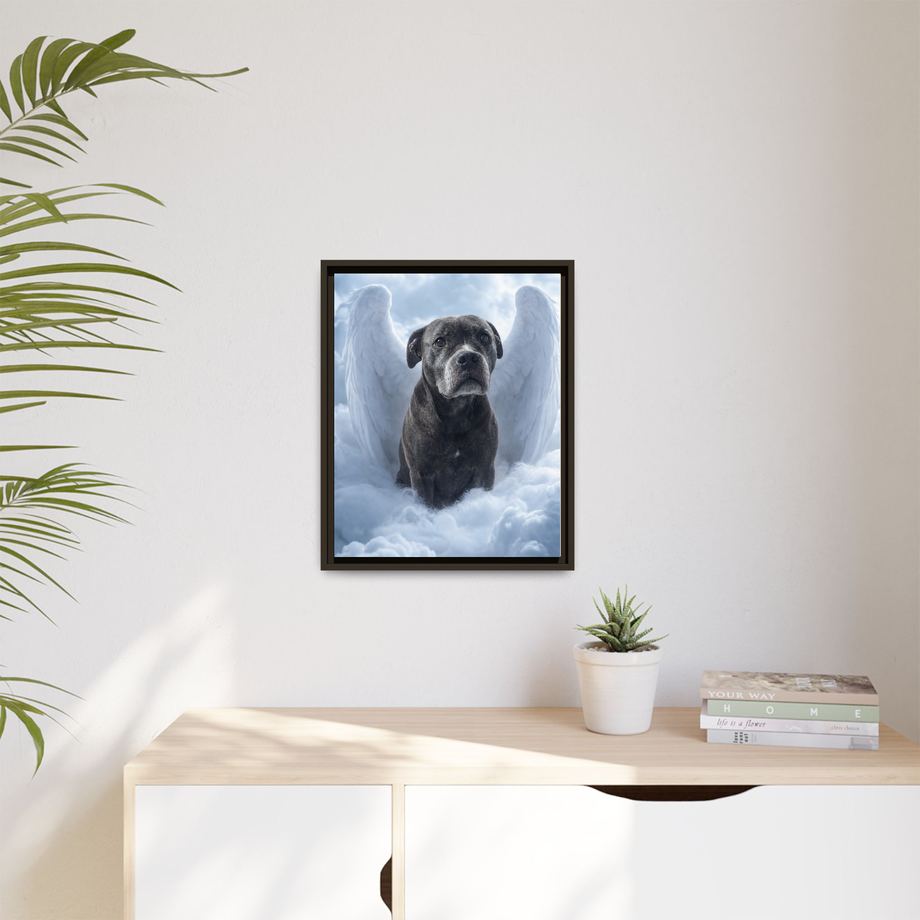 Framed 16x20 Espresso context