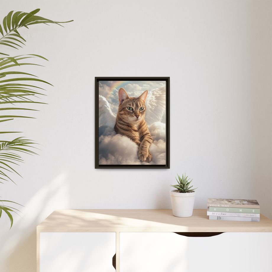 Framed 16x20 Espresso context