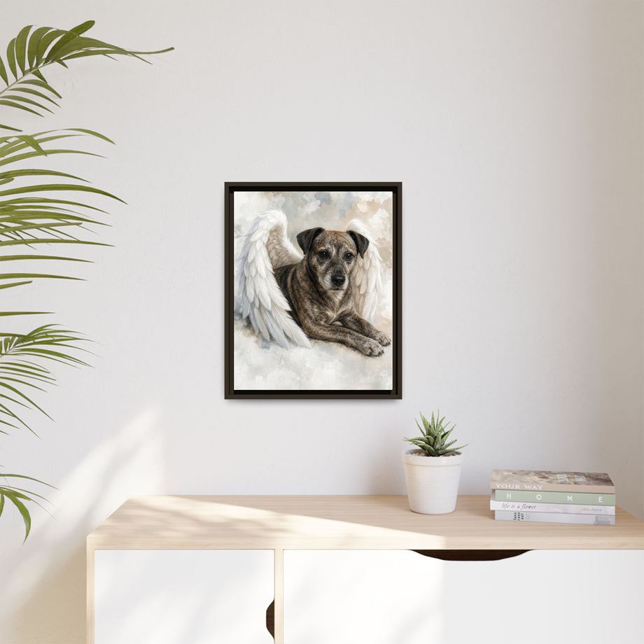 Framed 16x20 Espresso context