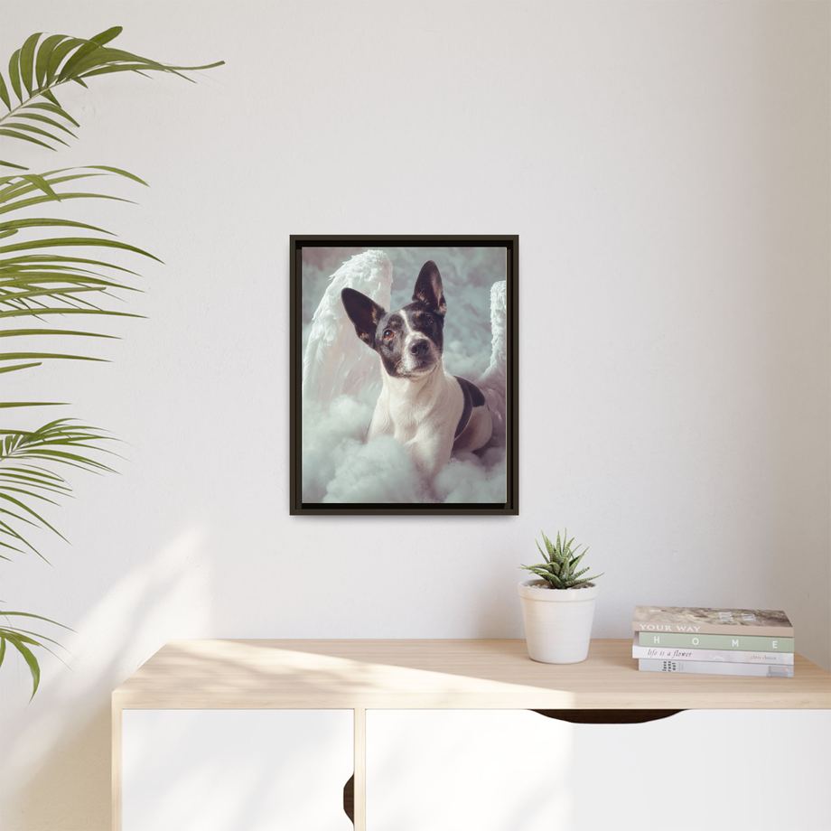 Framed 16x20 Espresso context