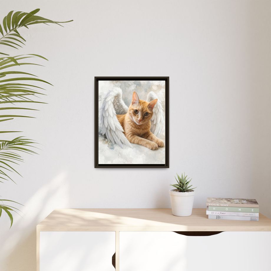 Framed 16x20 Espresso context
