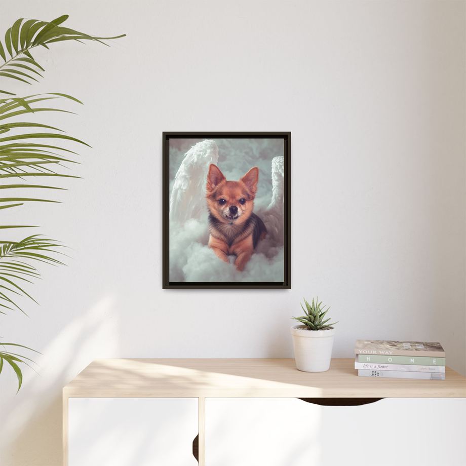 Framed 16x20 Espresso context
