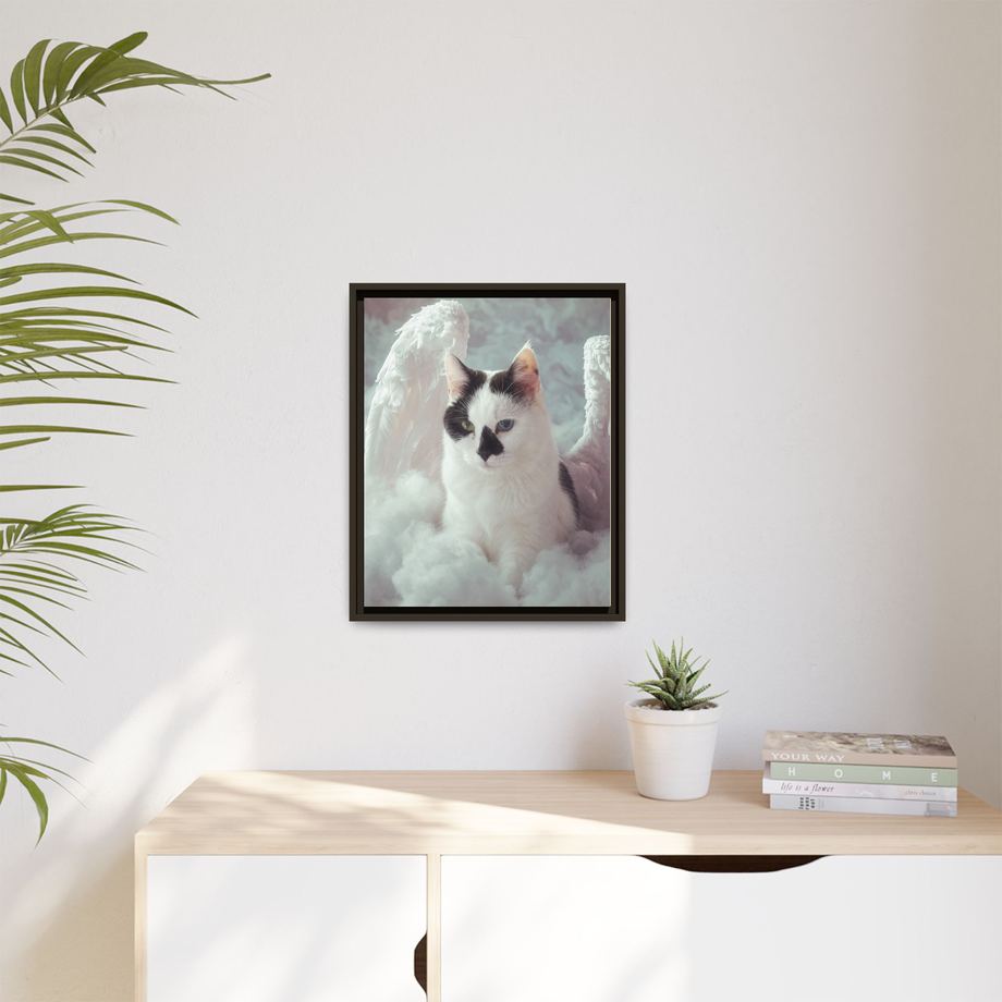 Framed 16x20 Espresso context