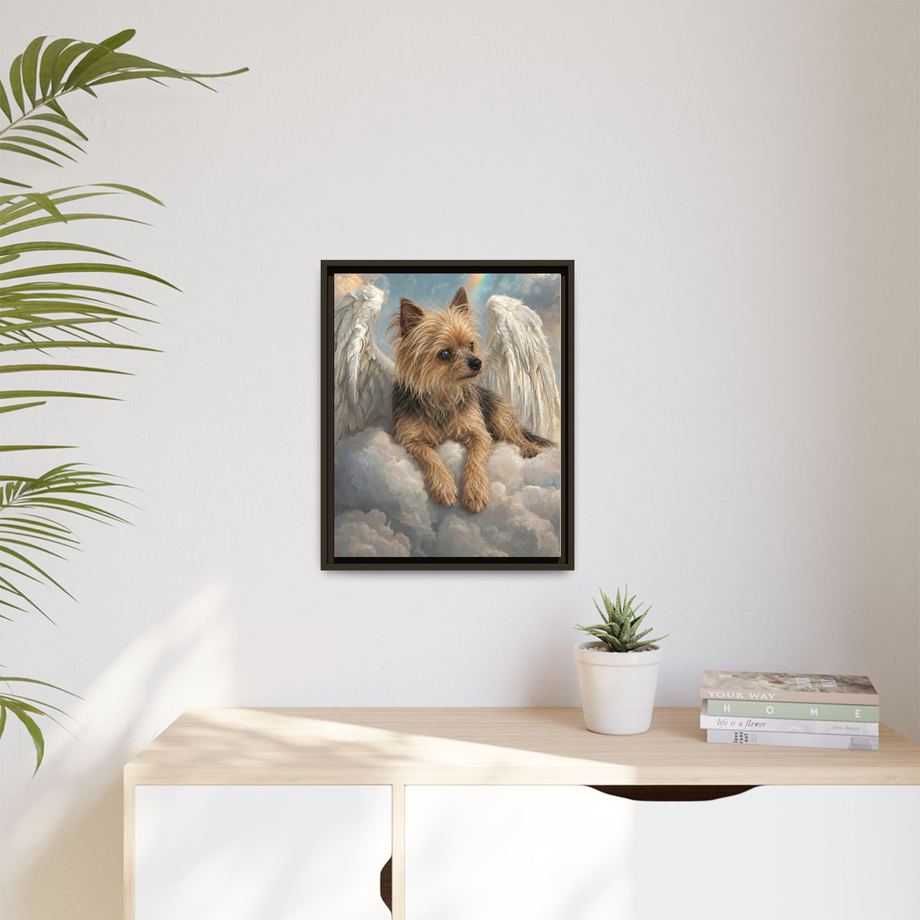 Framed 16x20 Espresso context